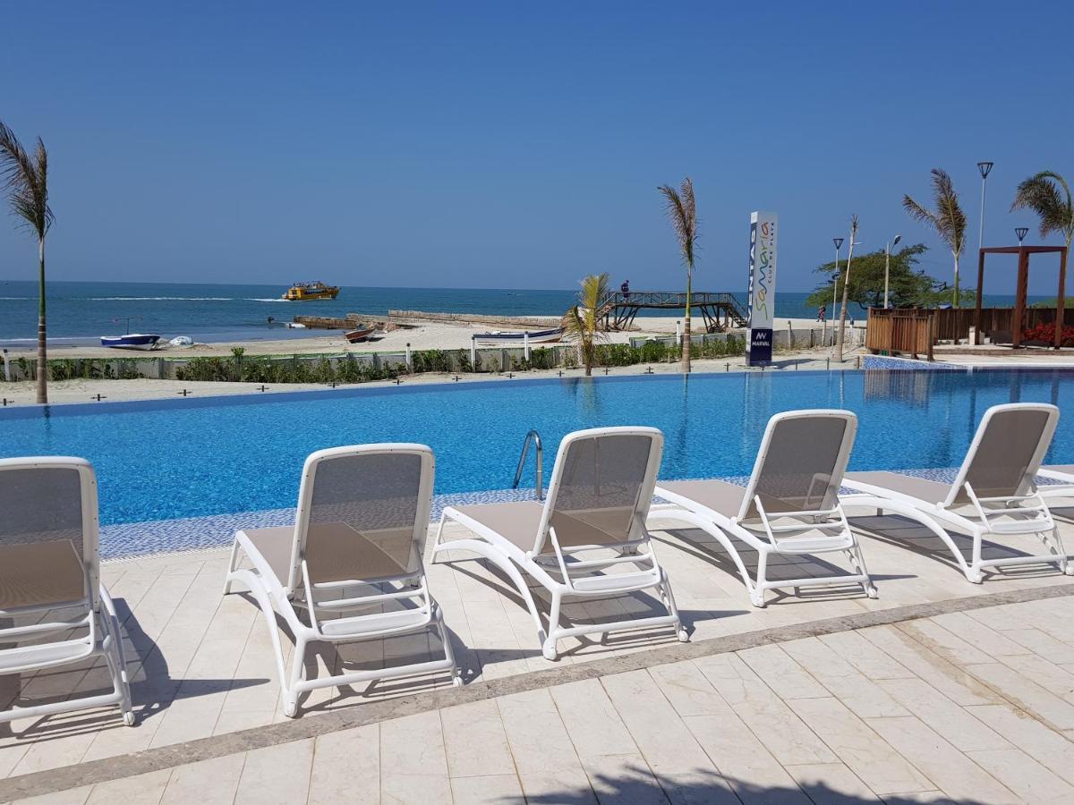 Apartamento Samaria Club De Playa, Salida Directa Al Mar, Santa Marta, Colombia, Santa Marta (Magdalena)