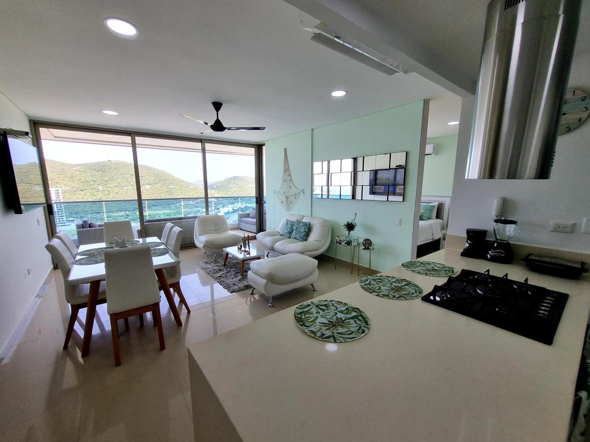 Apartamento Samaria Club De Playa, Salida Directa Al Mar, Santa Marta, Colombia,